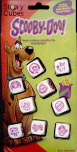 Okładka gry Rory's Story Cubes. Scooby-Doo!