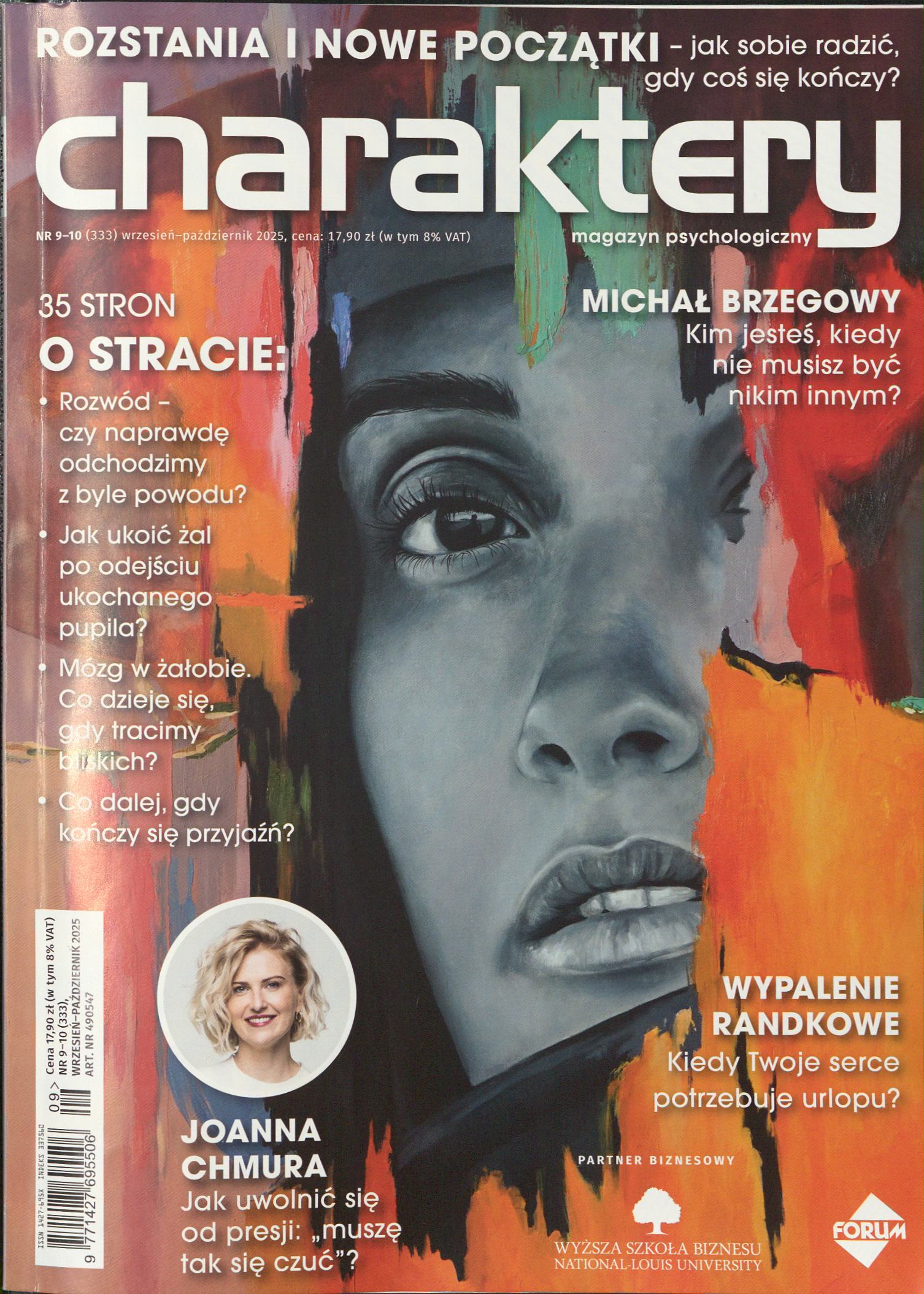 Okładka czasopisma Charaktery nr 9/2025