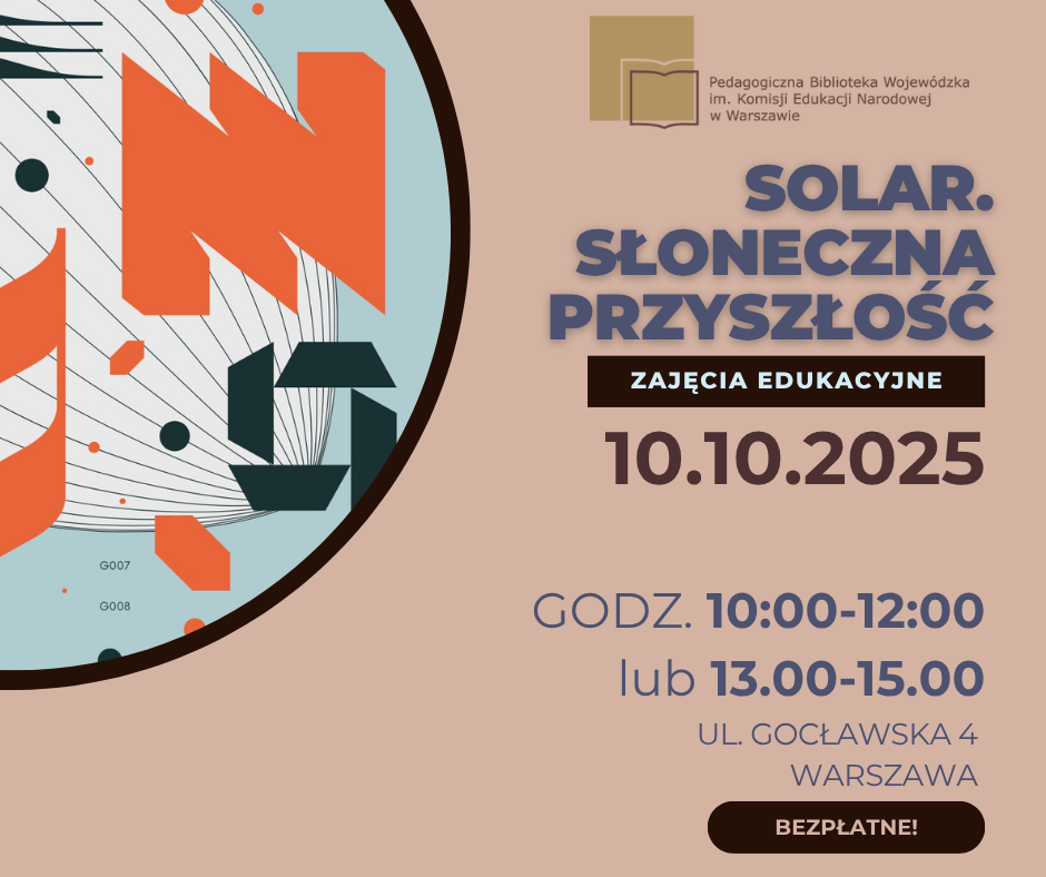 Grafika reklamująca Solar. Słoneczna przyszłość
