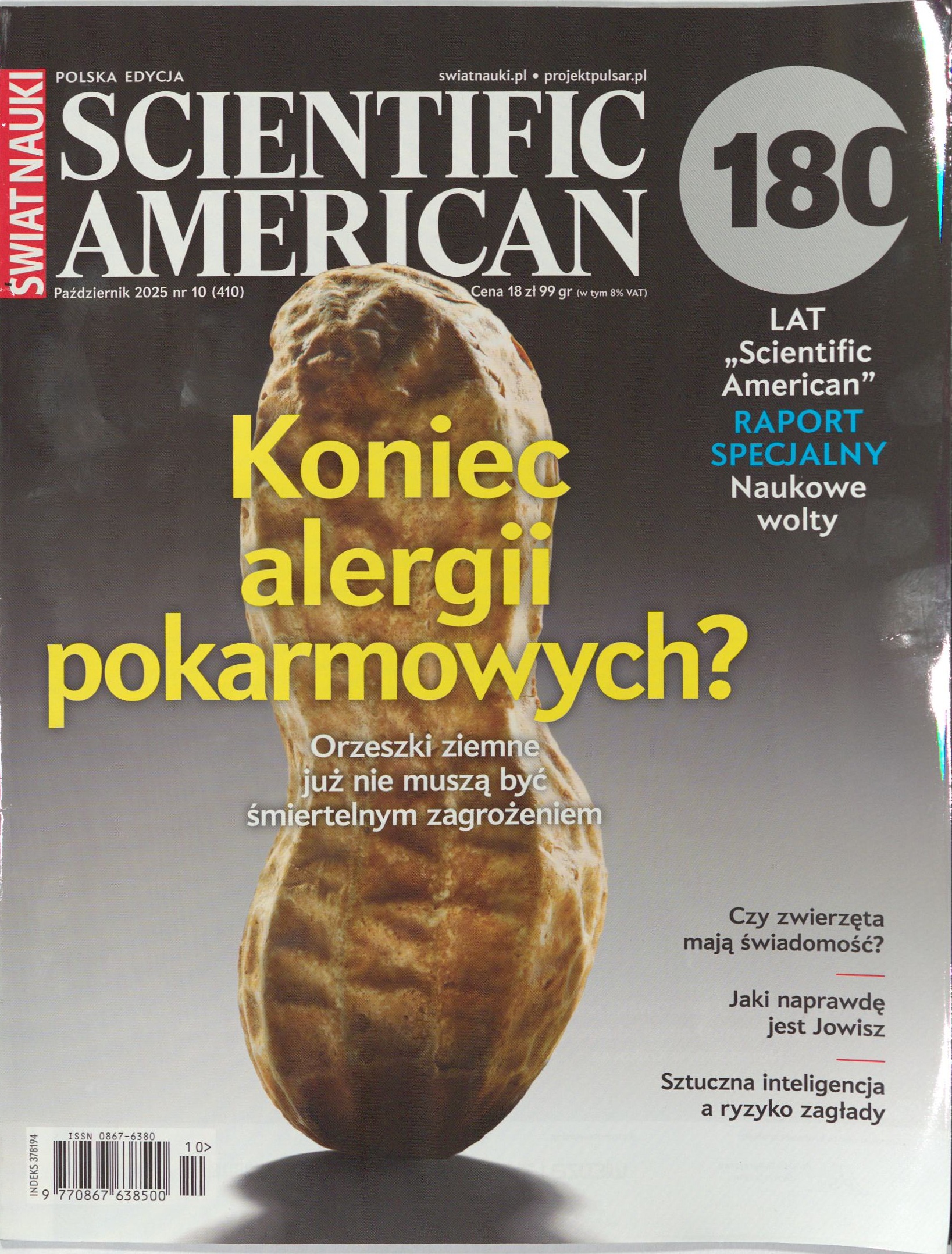Okładka czasopisma Świat