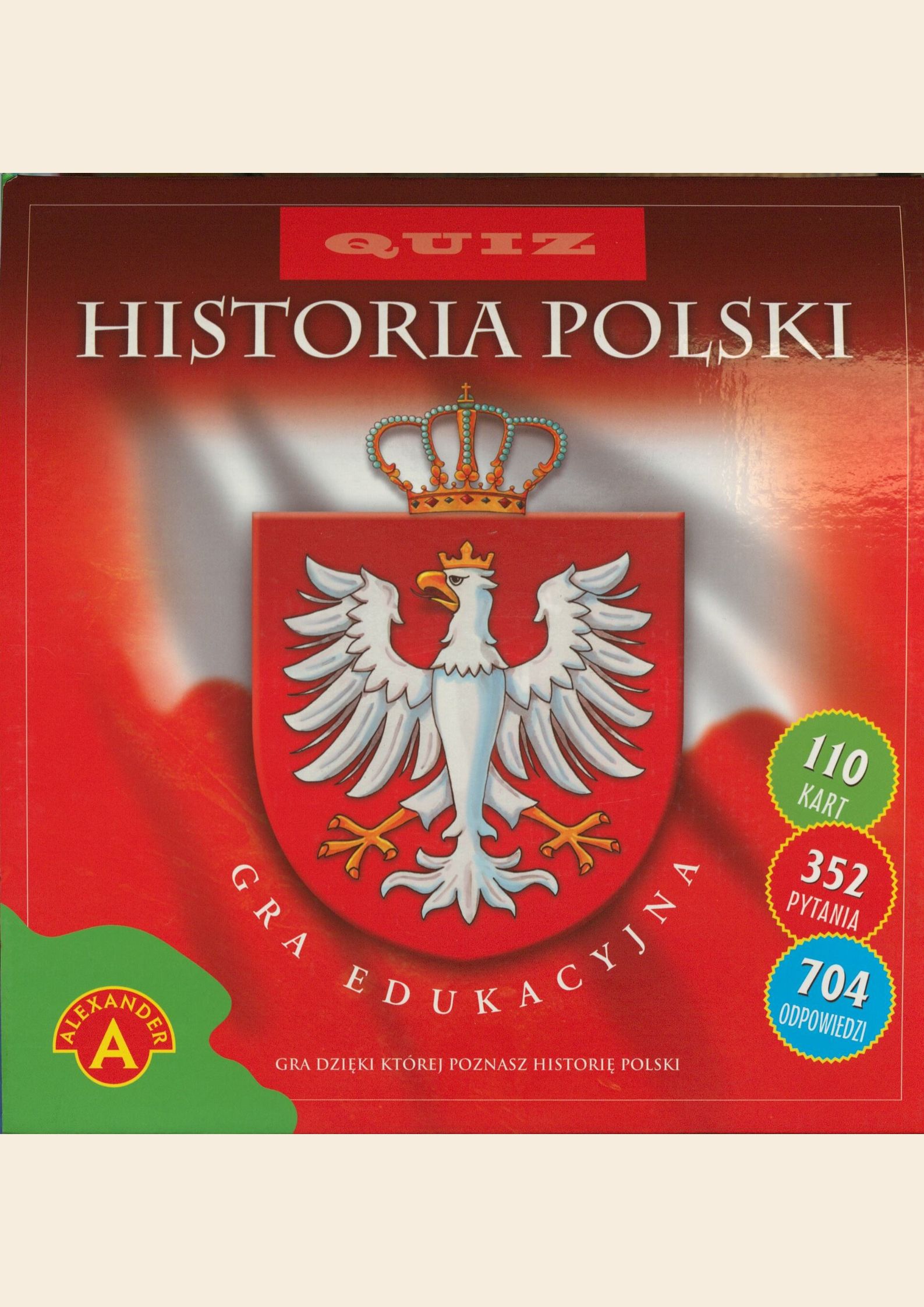 Okładka gry Quiz historia Polski