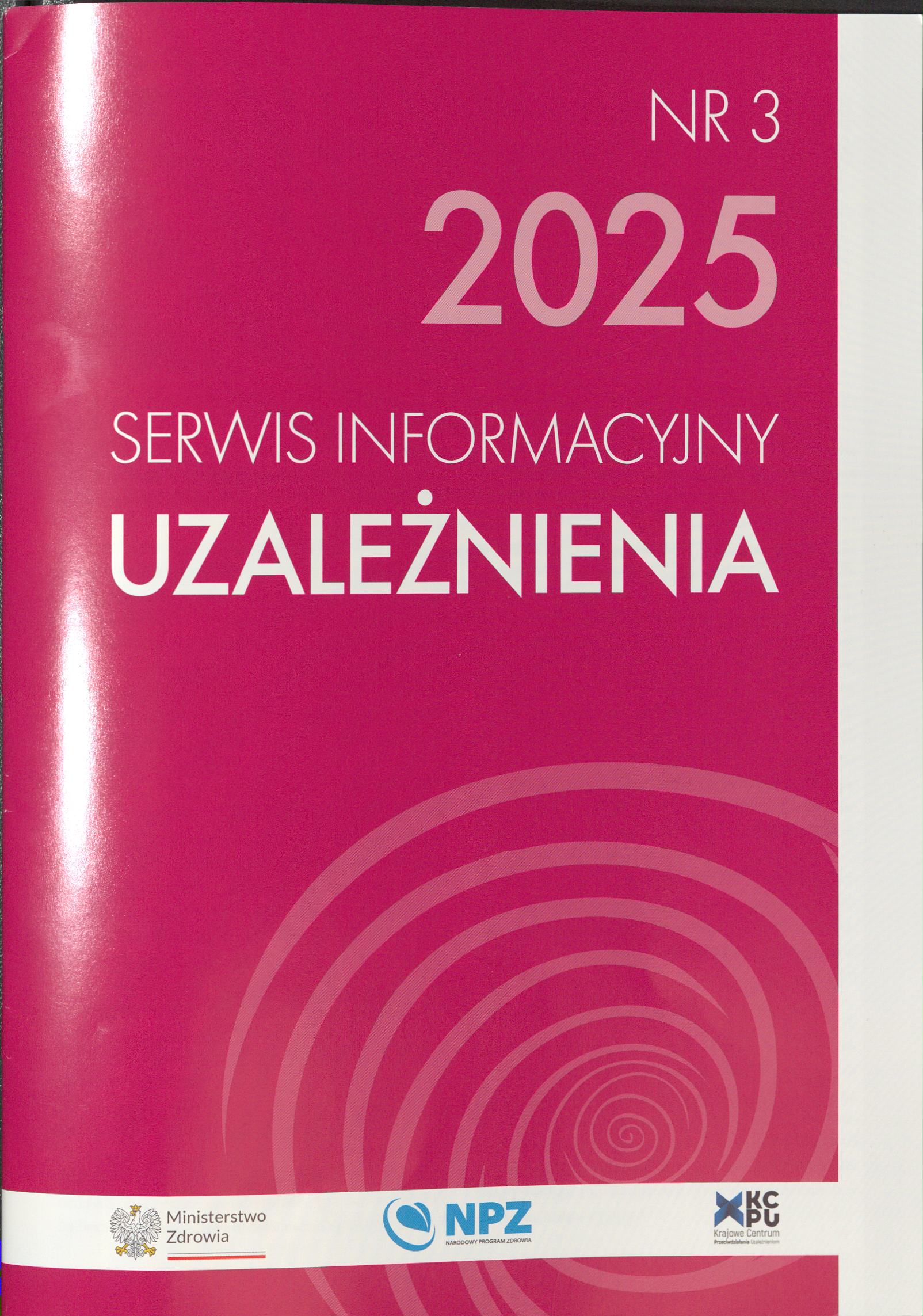 Okładka czasopisma Serwis Informacyjny Uzależnienia, nr 3 (111)/2025