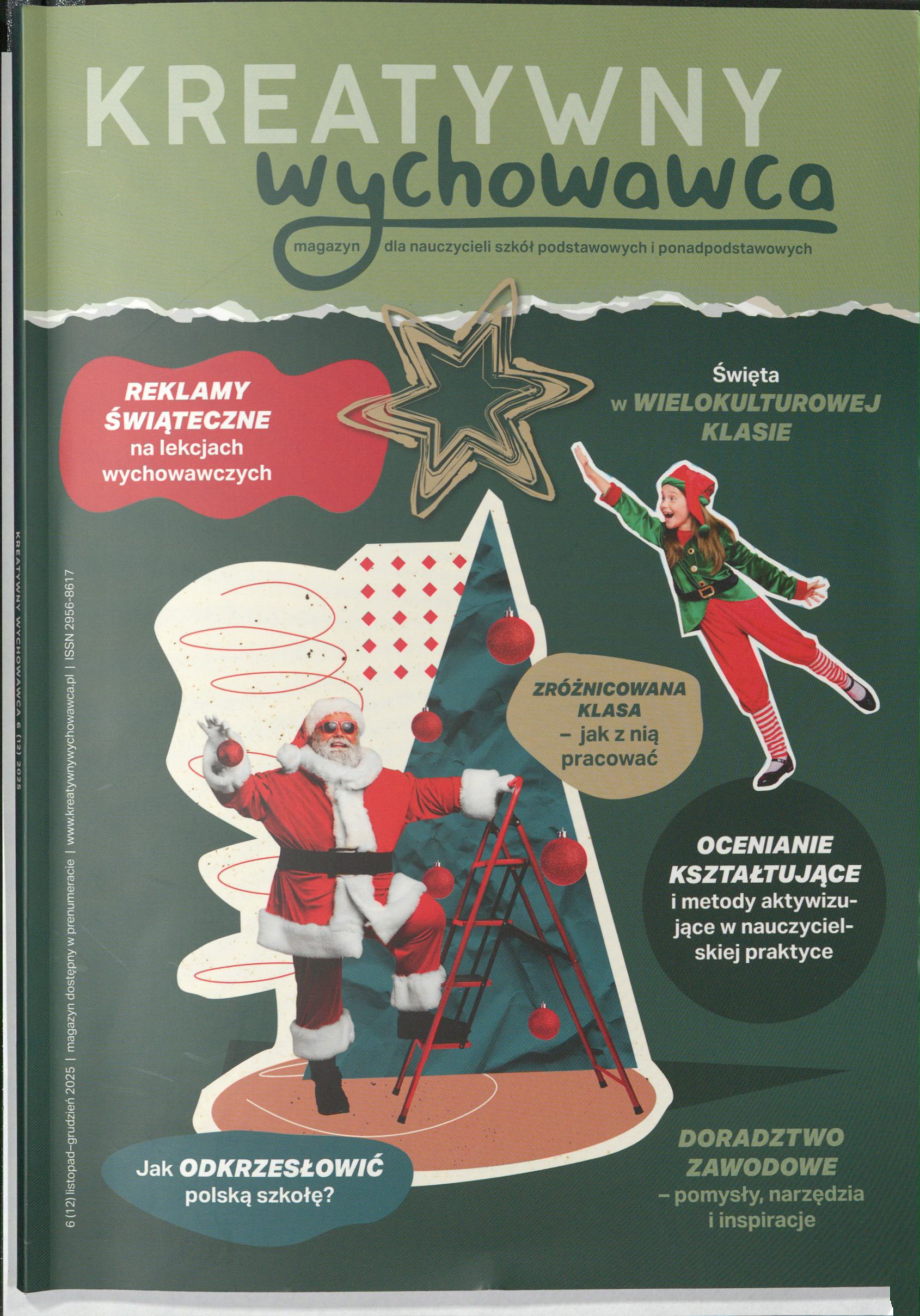Okładka czasopisma Kreatywny wychowawca, nr 11-12/2025