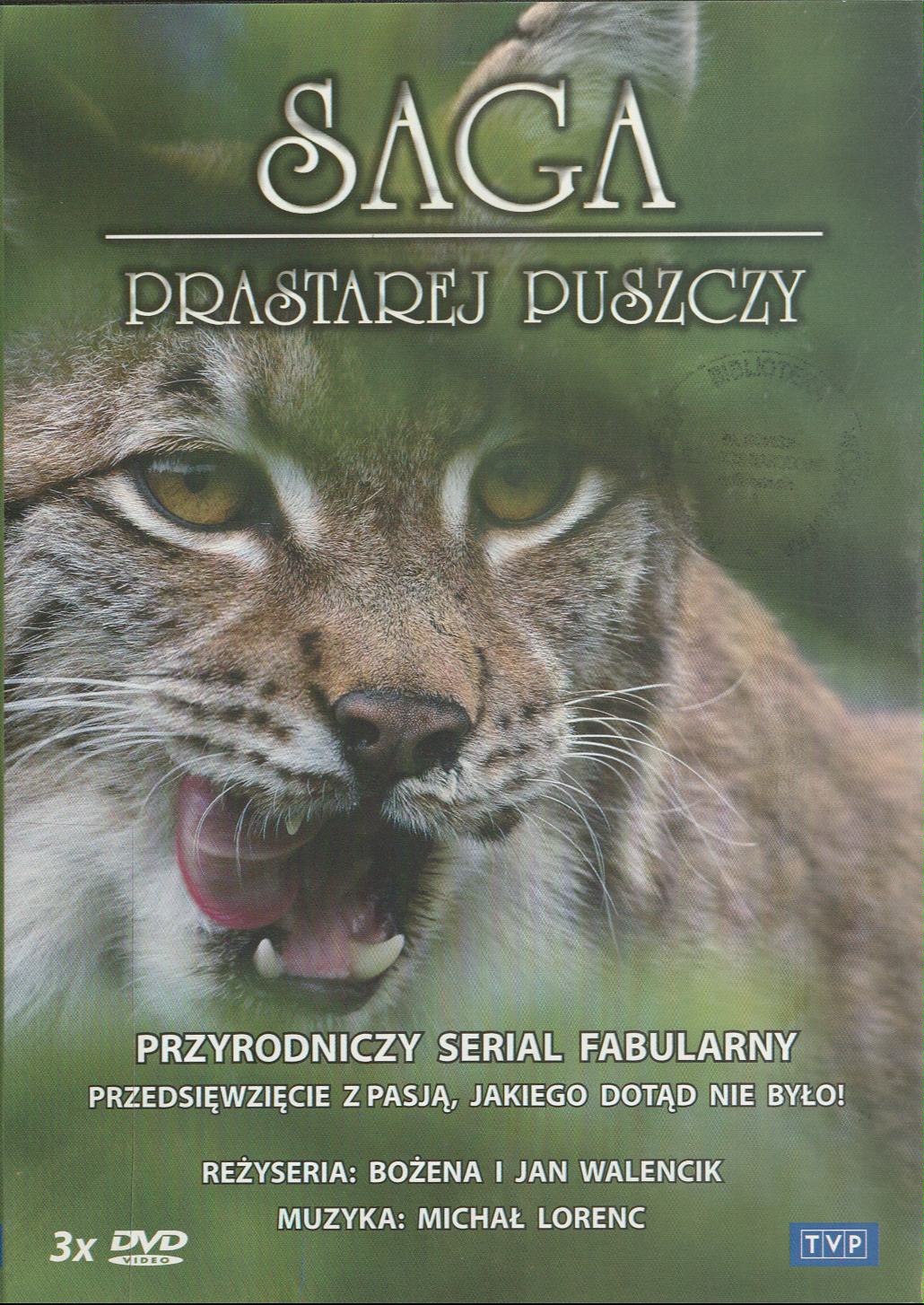 Okładka filmu Saga prastarej puszczy