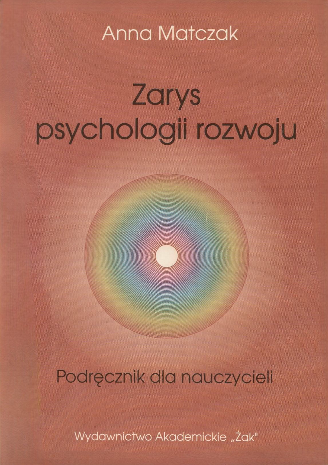 okładka książki Zarys psychologii rozwojowej