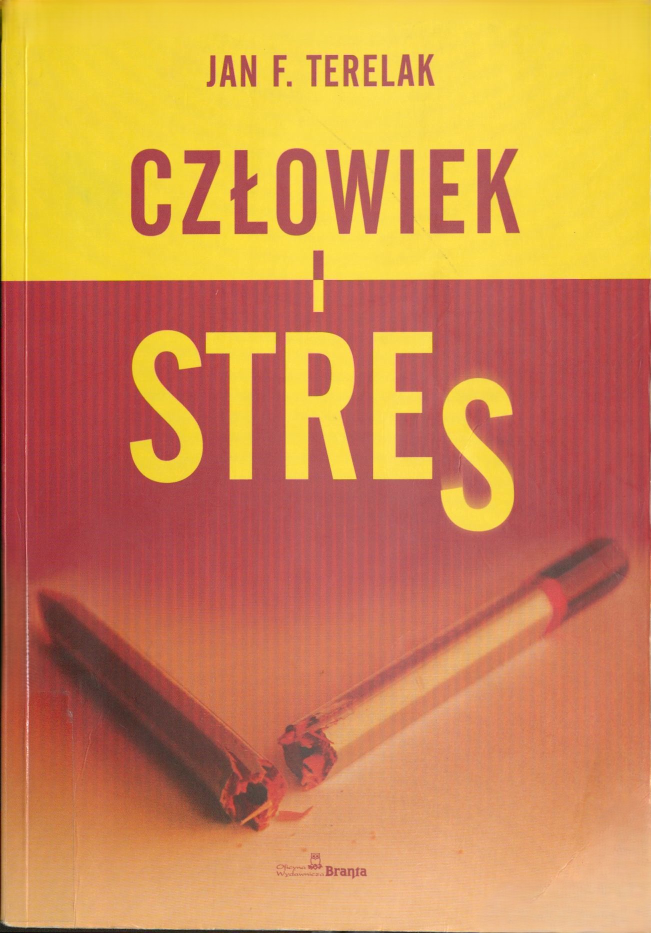 okładka książki człowiek i stres