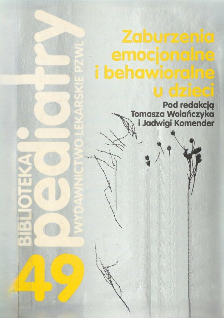 okładka książki Zaburzenia emocjonalne i behawioralne u dzieci