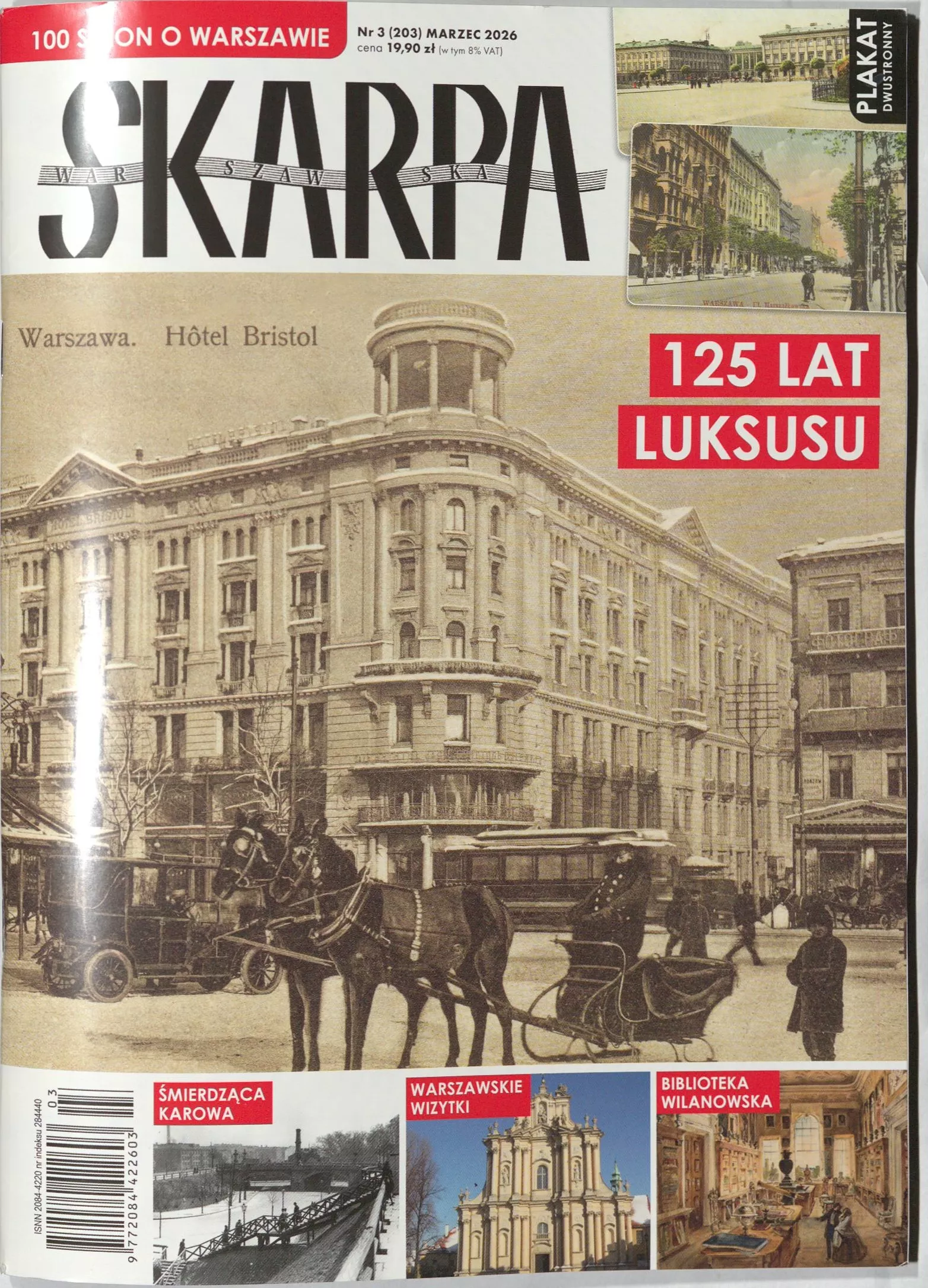 Okładka czasopisma Skarpa Warszawska, nr 3/2026