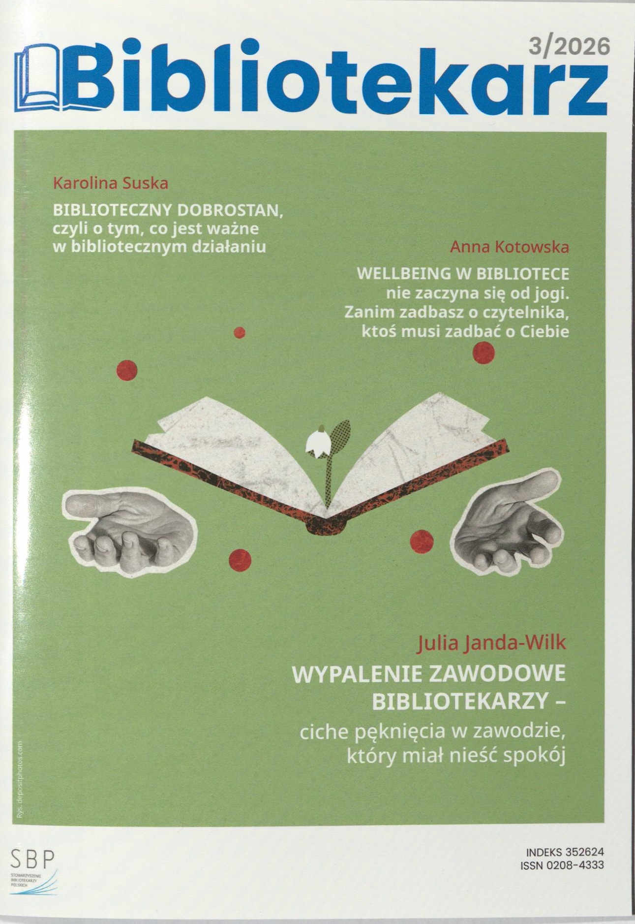 Okładka czasopisma Bibliotekarz, nr3/2026
