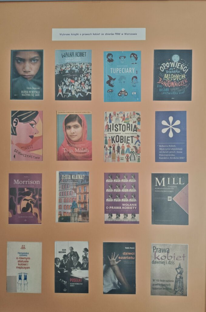 Plakat wystawy „Prawa wyborcze kobiet"