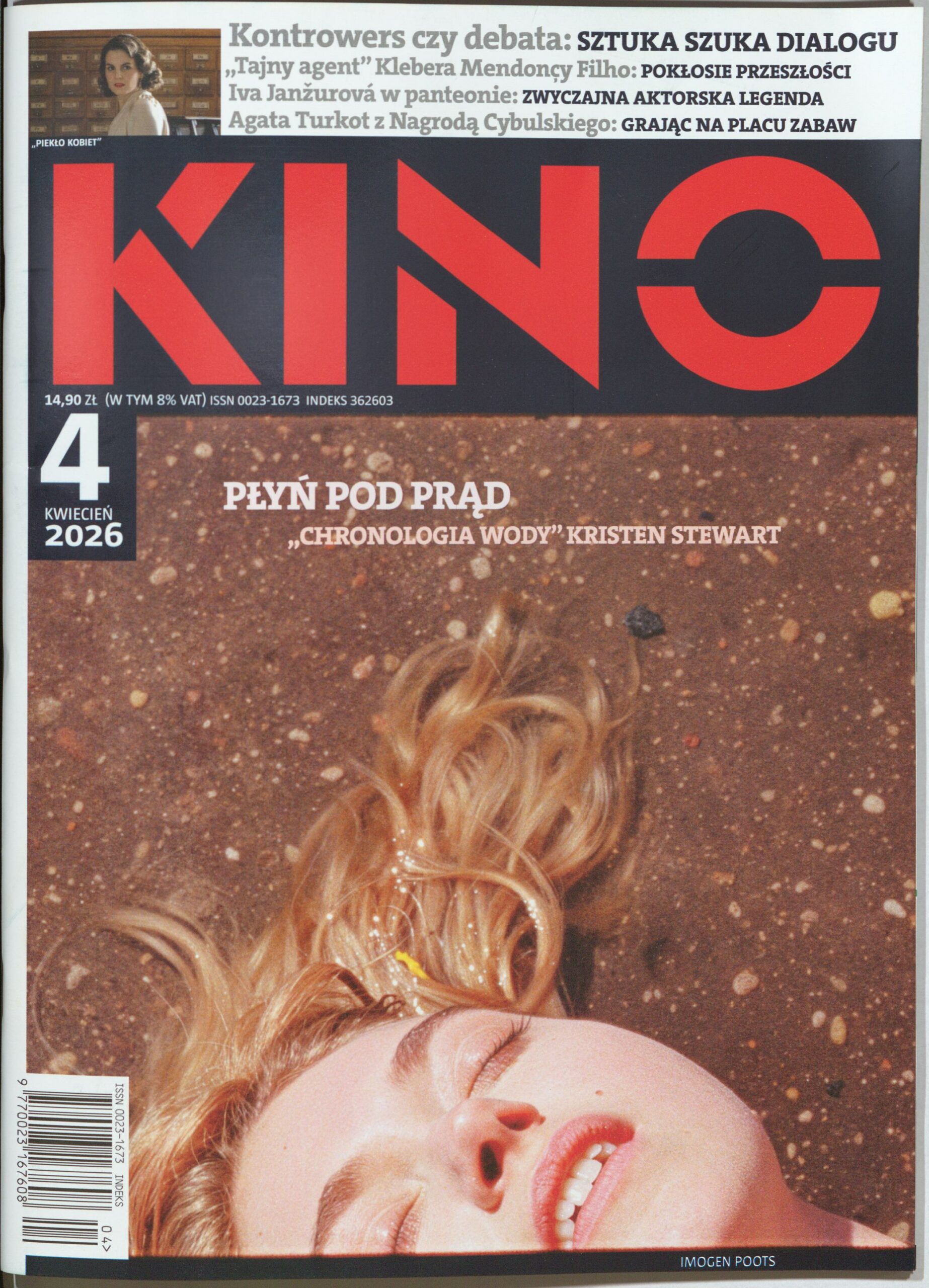 Okładka czasopisma Kino, nr 4/2026