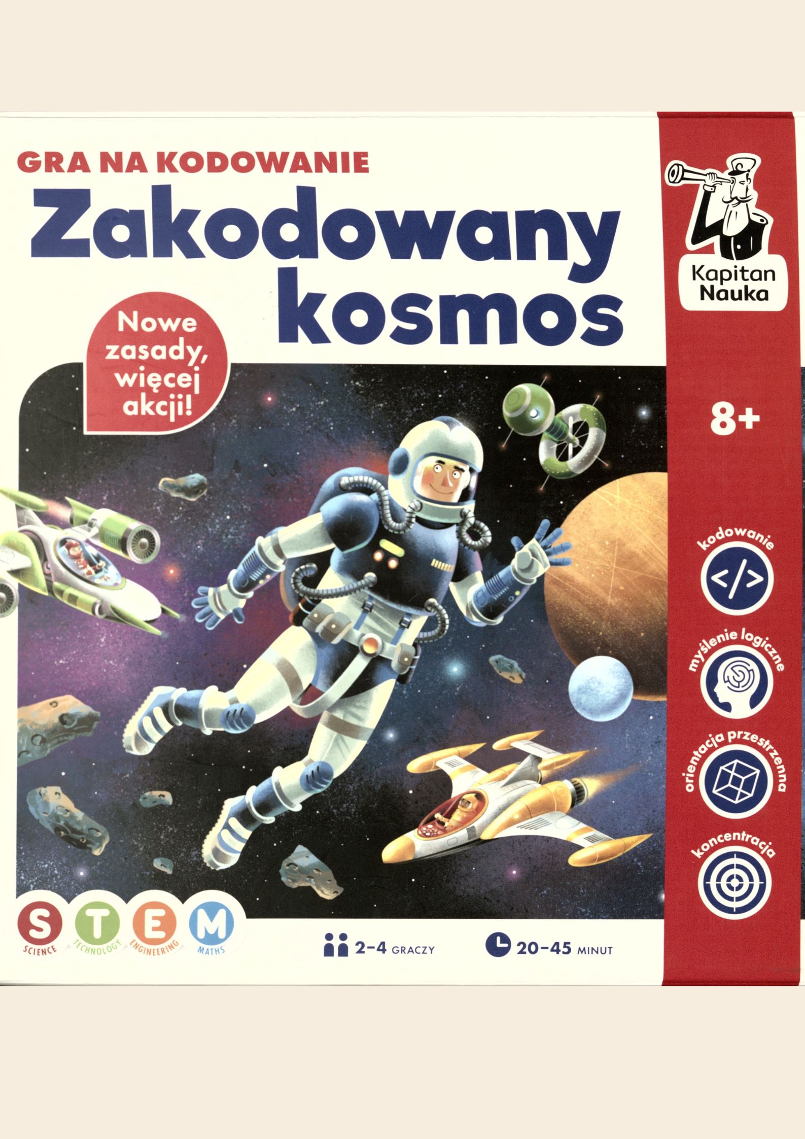 Gra Zakodowany kosmos - gra na kodowanie