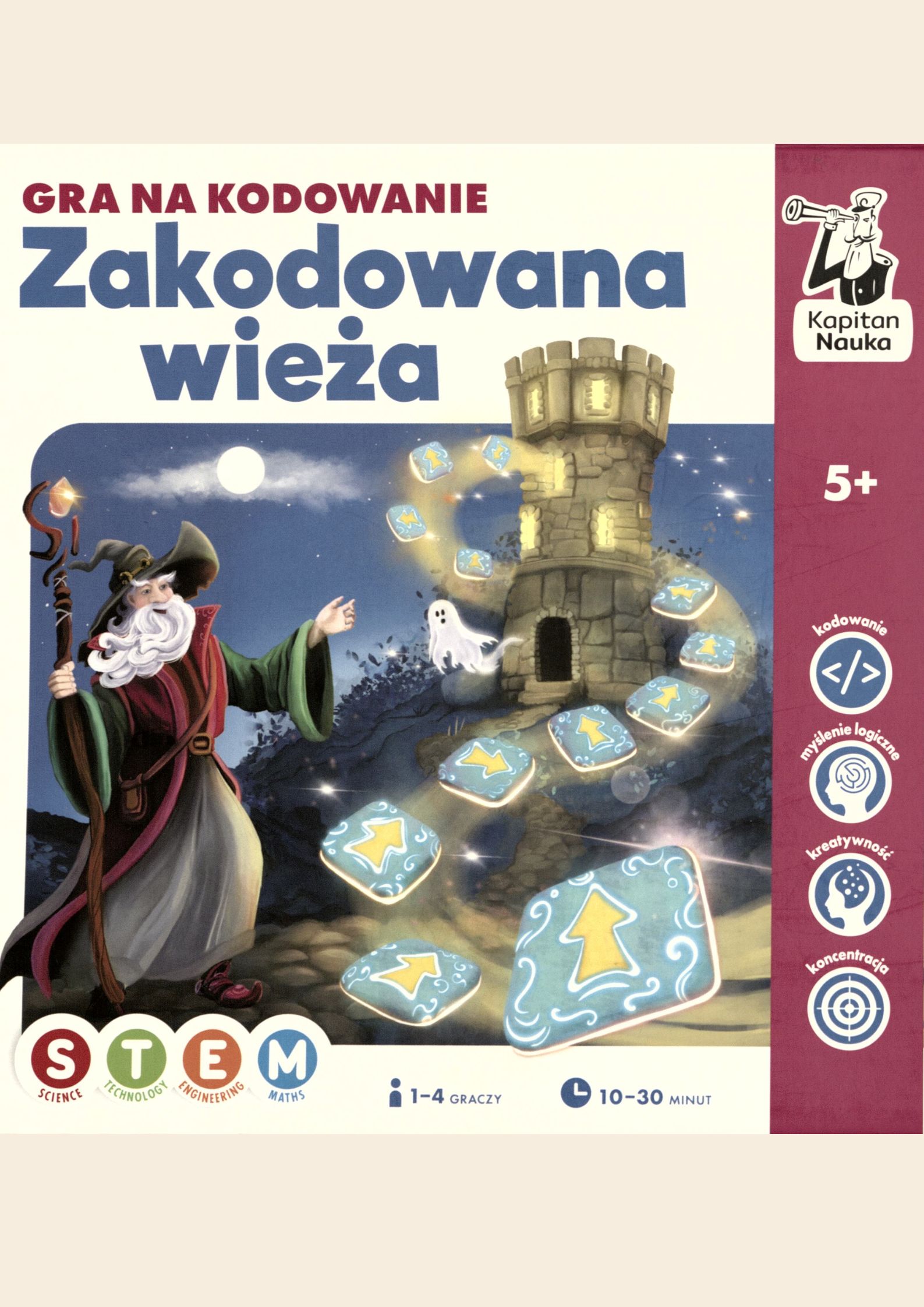 Gra Zakodowana wieża - gra na kodowanie