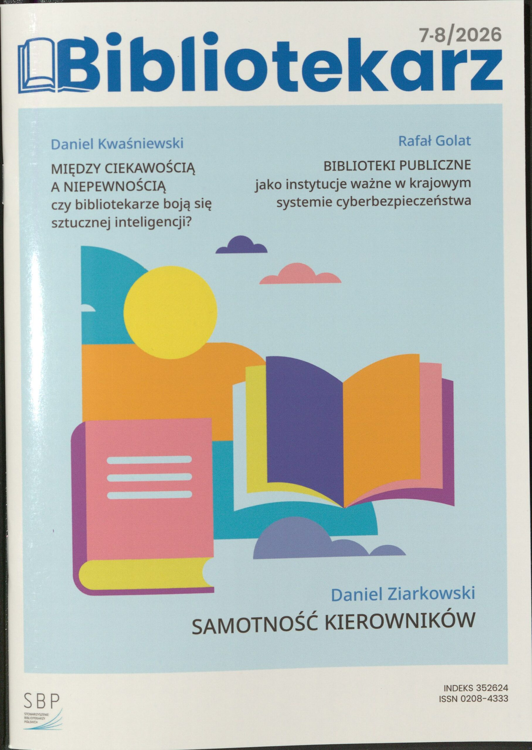 Okładka czasopisma Bibliotekarz, nr 7-8/2026