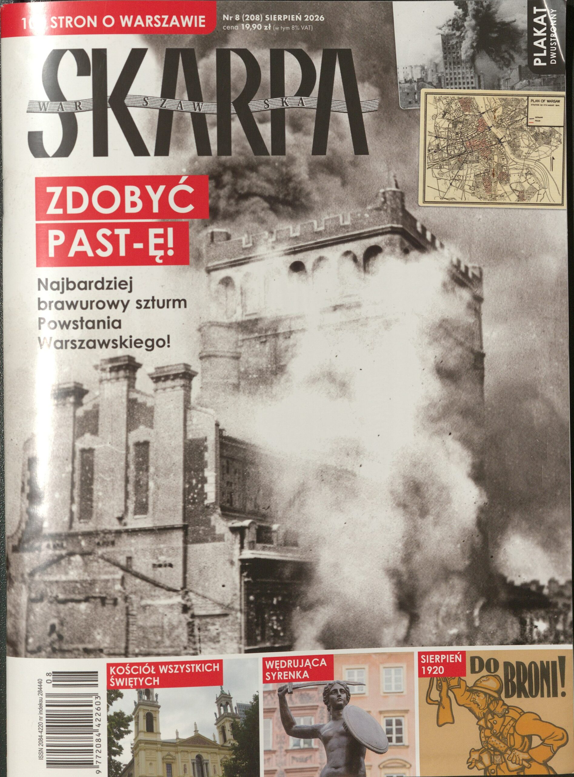 Okładka czasopisma Skarpa Warszawska, nr 8/2026