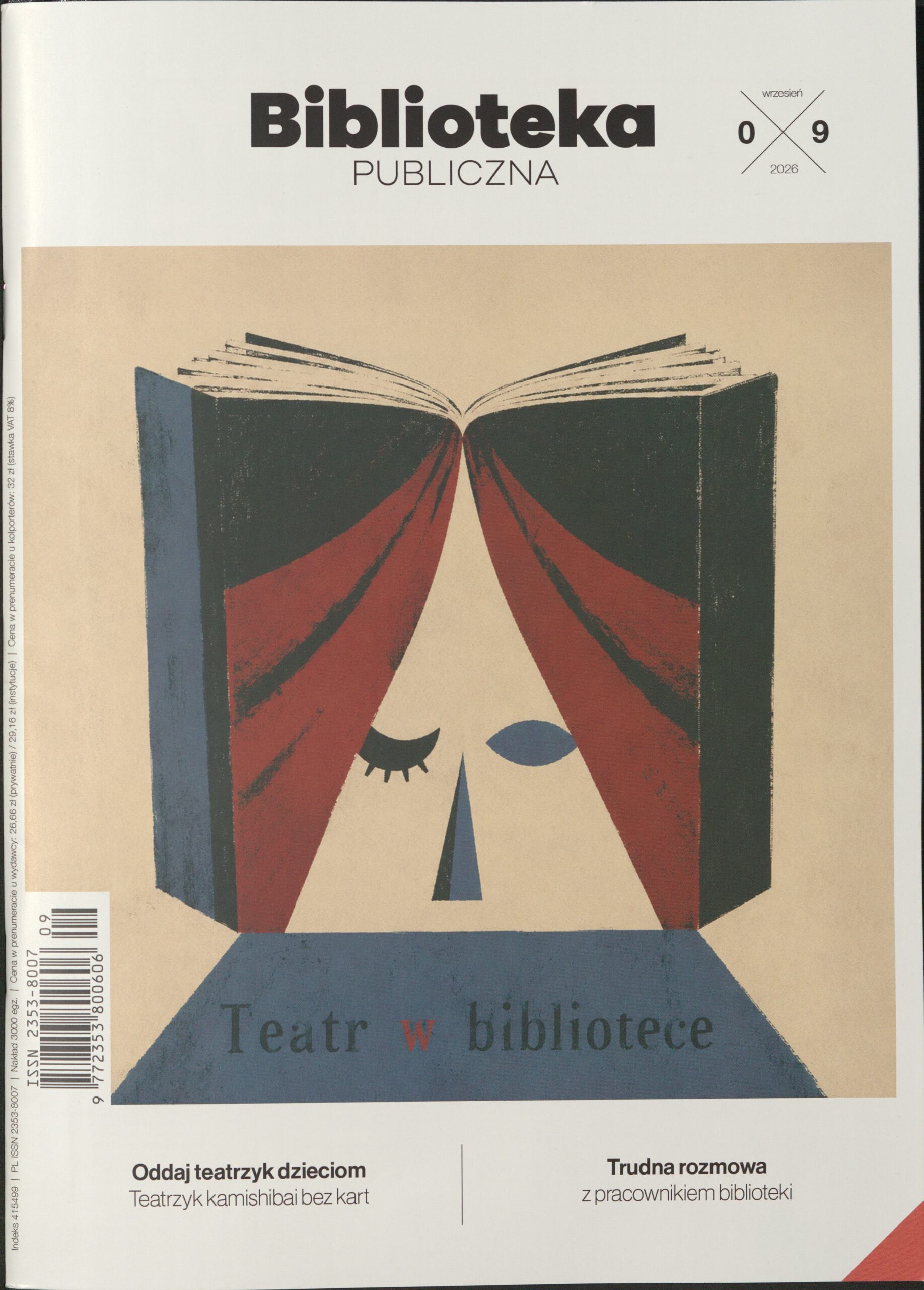 Okładka czasopisma Biblioteka publiczna, nr 09/2026