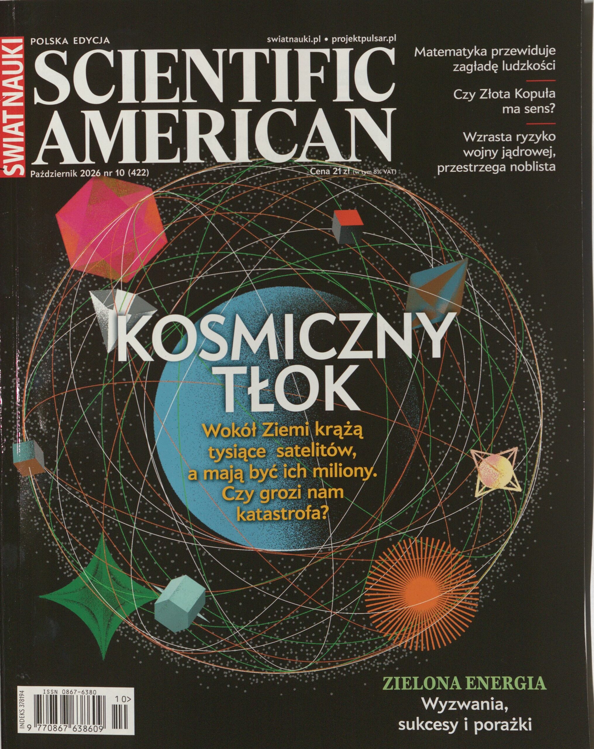 Okładka czasopisma Świat Nauki, nr 10/2026