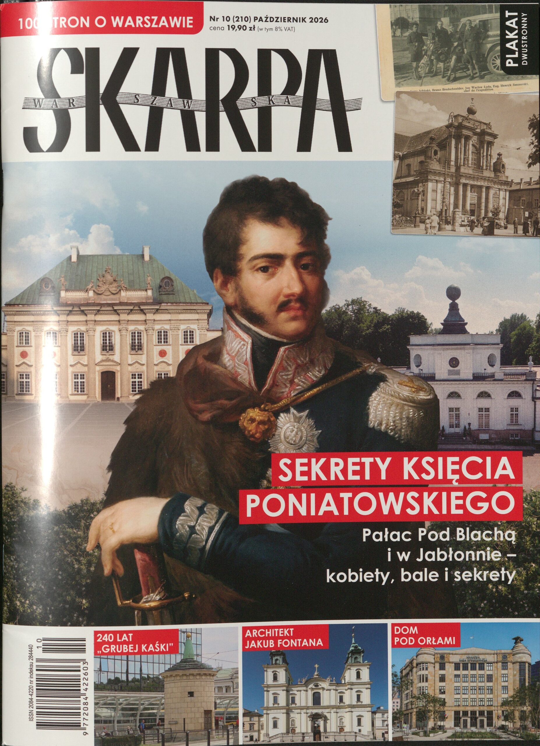 Okładka czasopisma Skarpa Warszawska, nr 10/2026