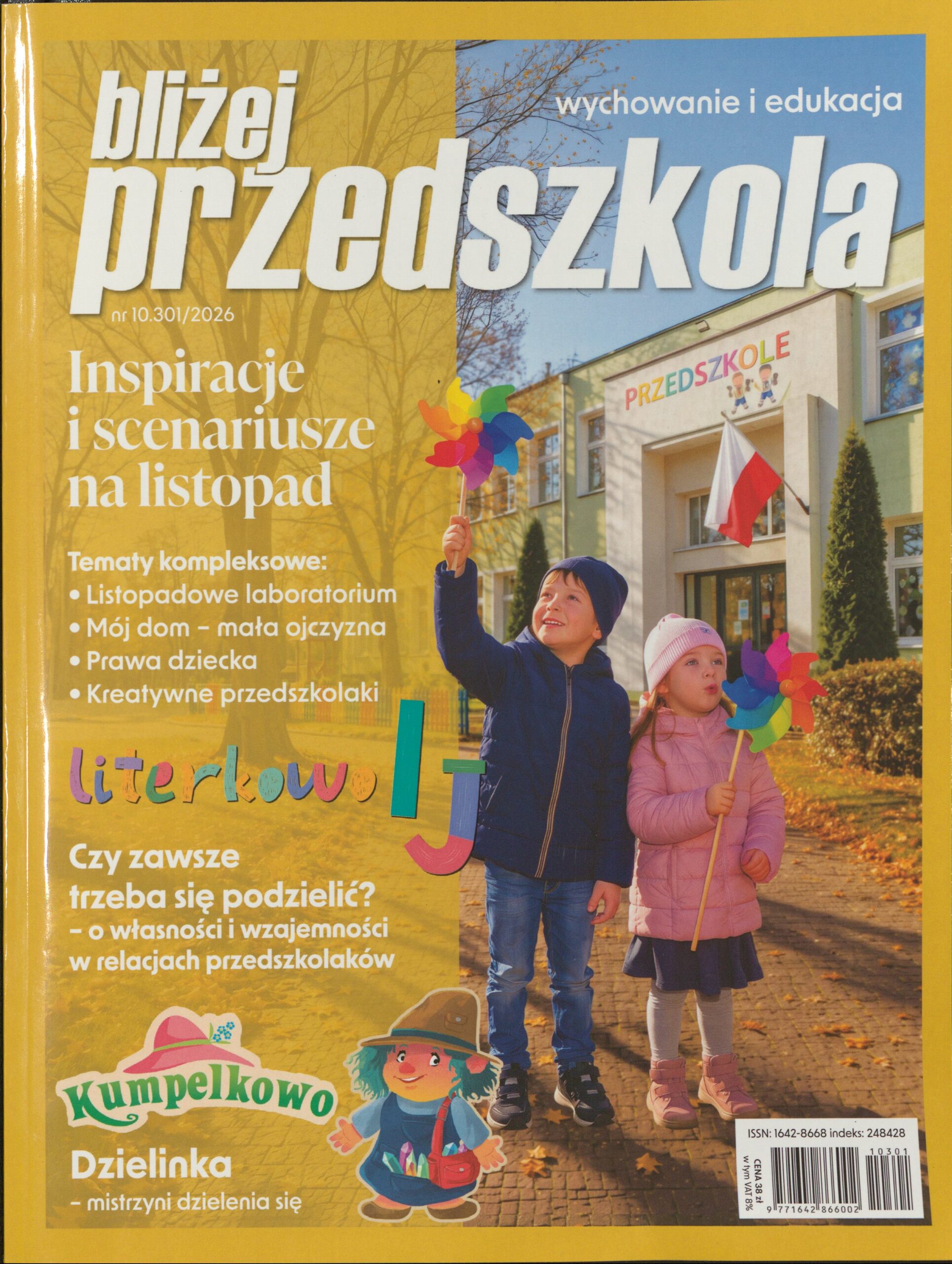 Okładka czasopisma Bliżej Przedszkola, nr 10/2026