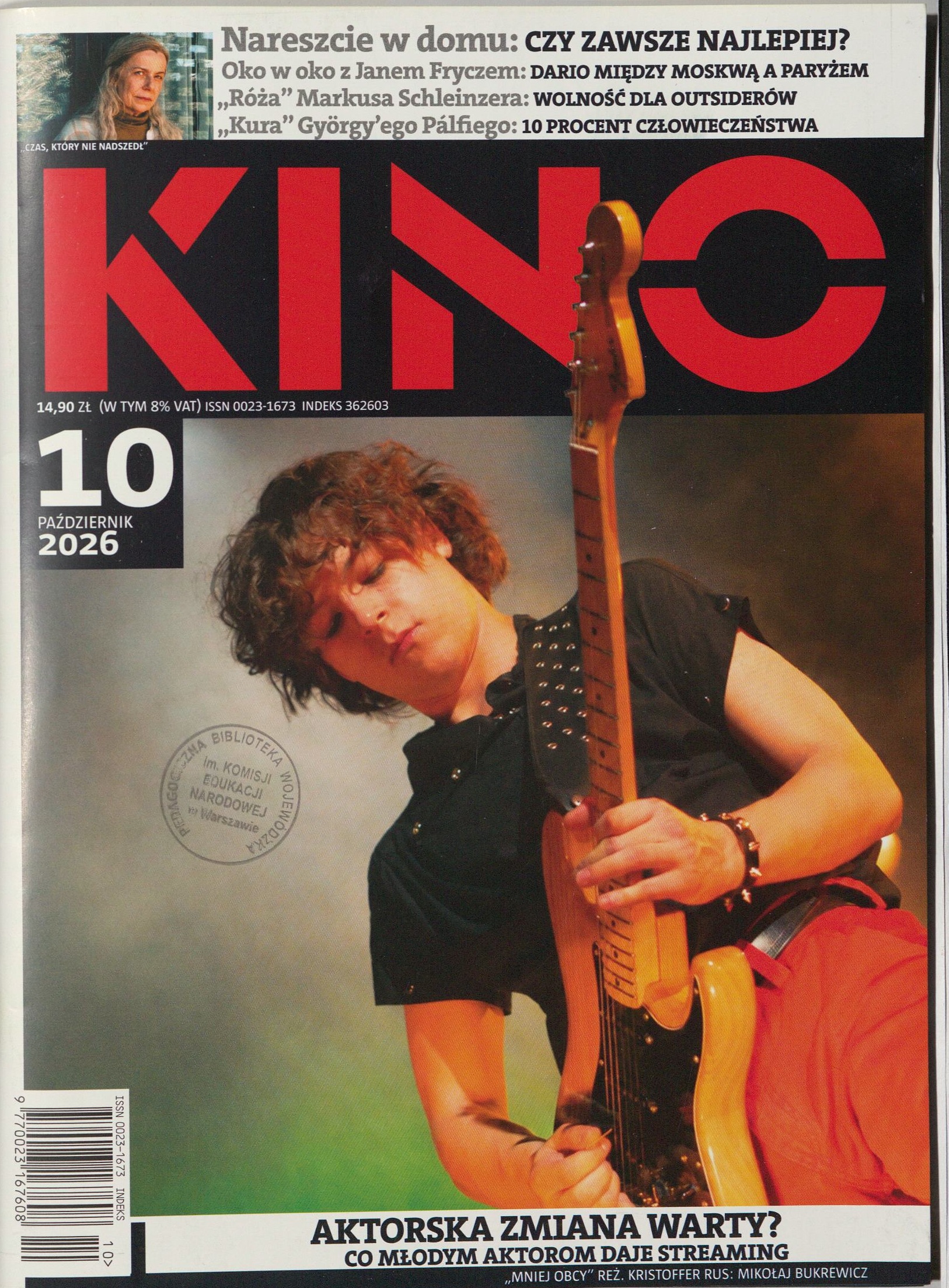 Okładka czasopisma Kino, nr 10/2026